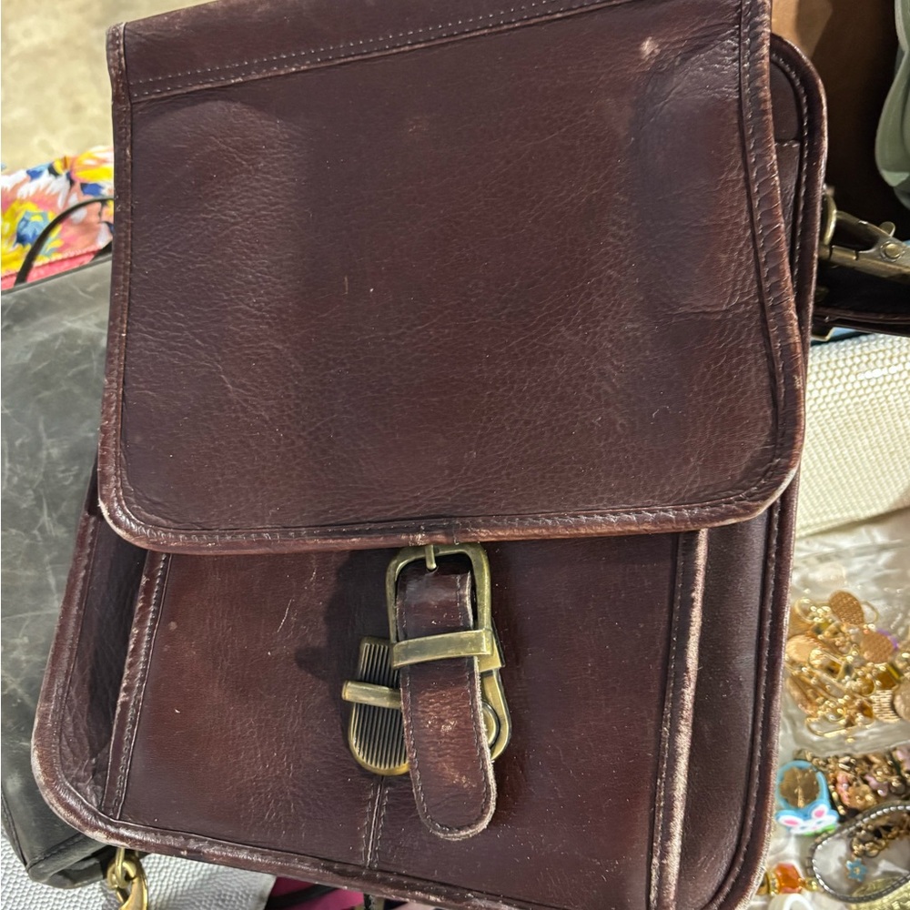 Men's Brown Leather Bag